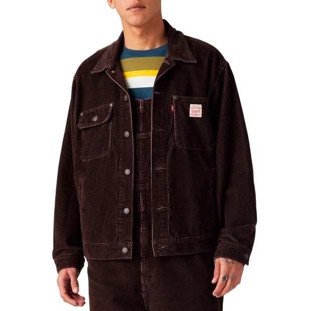 Levis Sunrise Trucker Black Coffee
