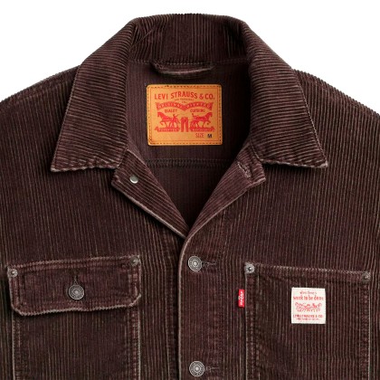 Levis Sunrise Trucker Black Coffee