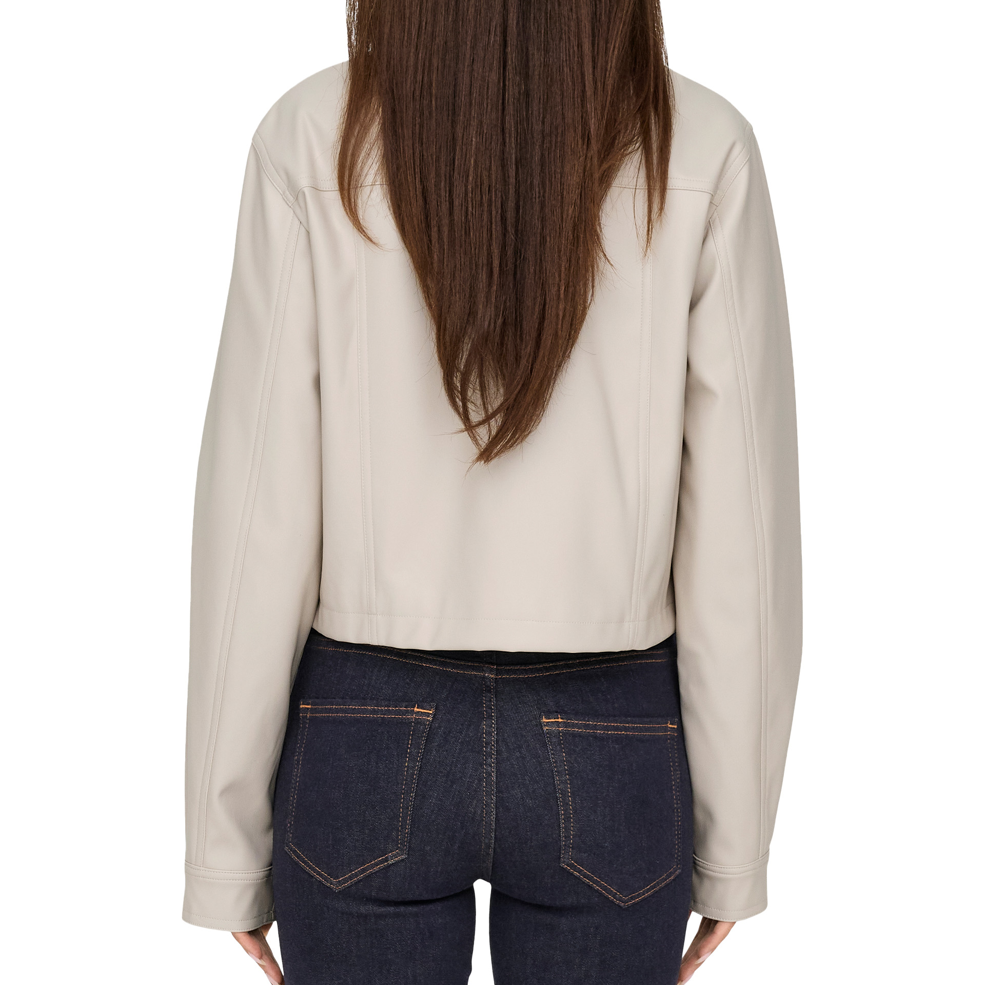 Only Jacket fem knitp pu100