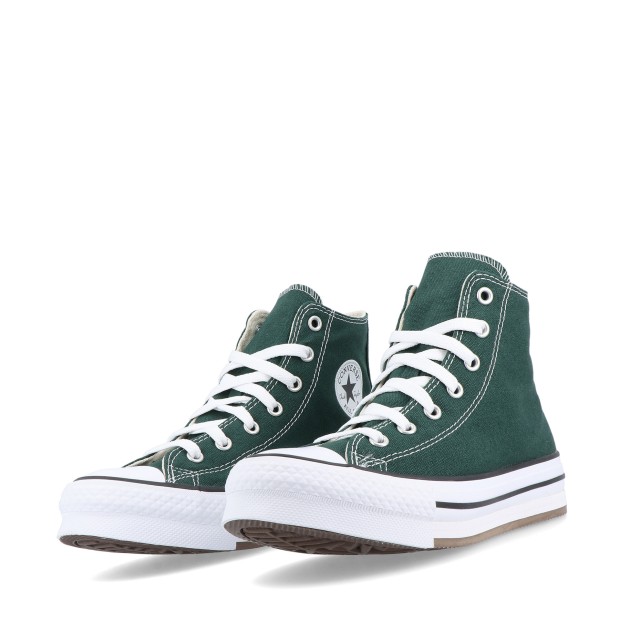 Converse Ctas Eva Lift Hi Green Envy/white