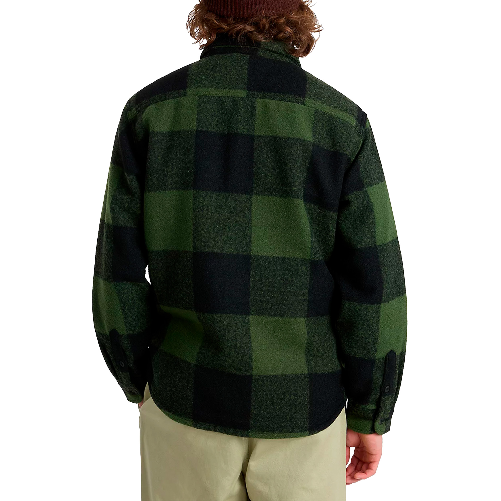 Vans Camisa Denby Fuzzy black/loden Green
