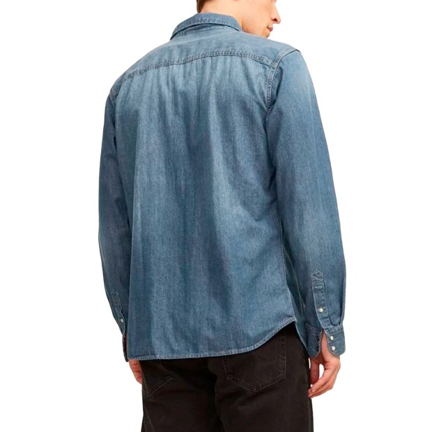 Jack & Jones Jjesheridan Shirt L/s Noos Bluedenim