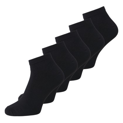 Jack & Jones  Jacbasic Bamboo Short Sock 5 Pack Black