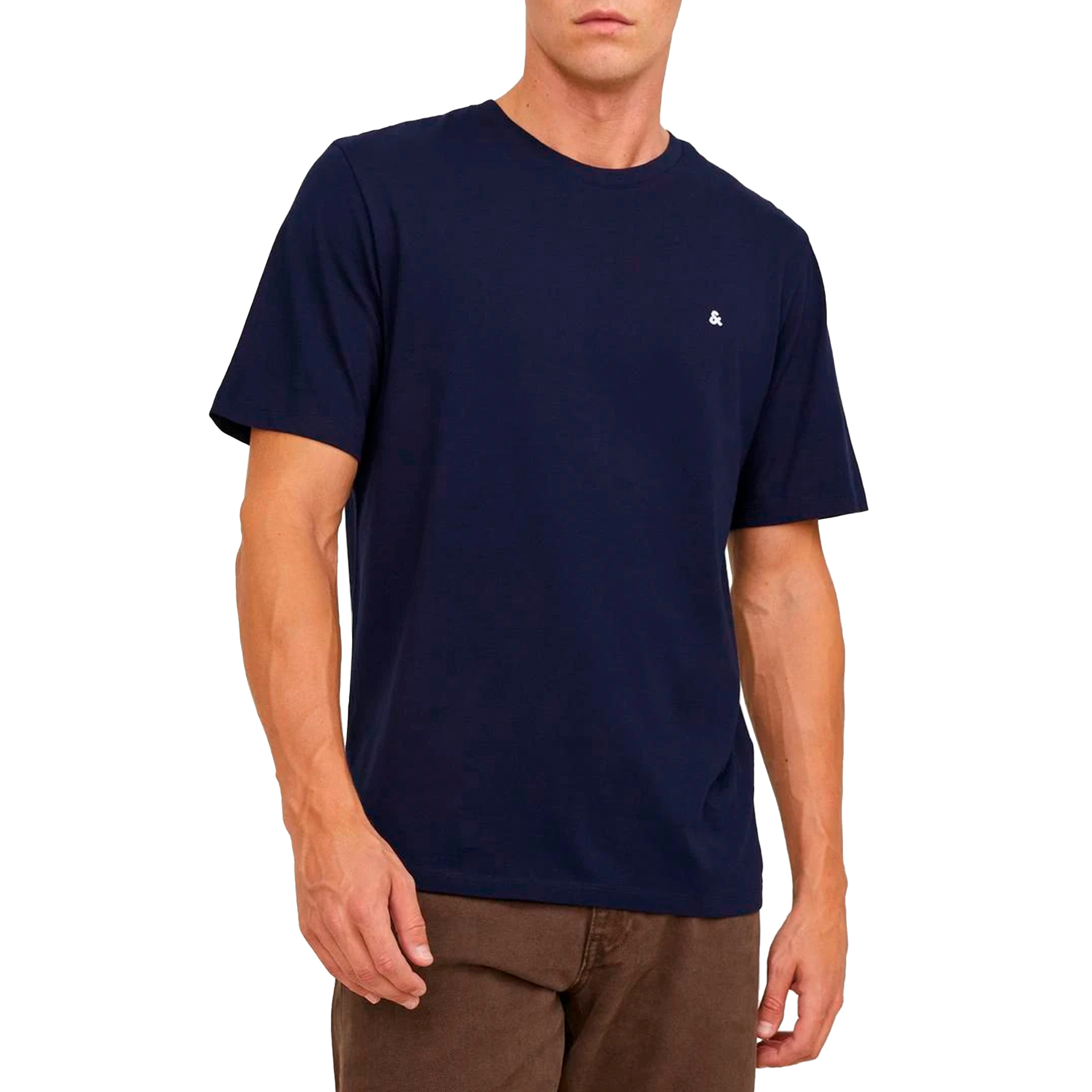 Jack & Jones  Jjepaulos Tee Ss Crew Neck Noos Navyblazer