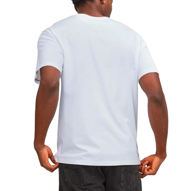 Jack & Jones Jjepaulos Tee Ss Crew Neck Noos White