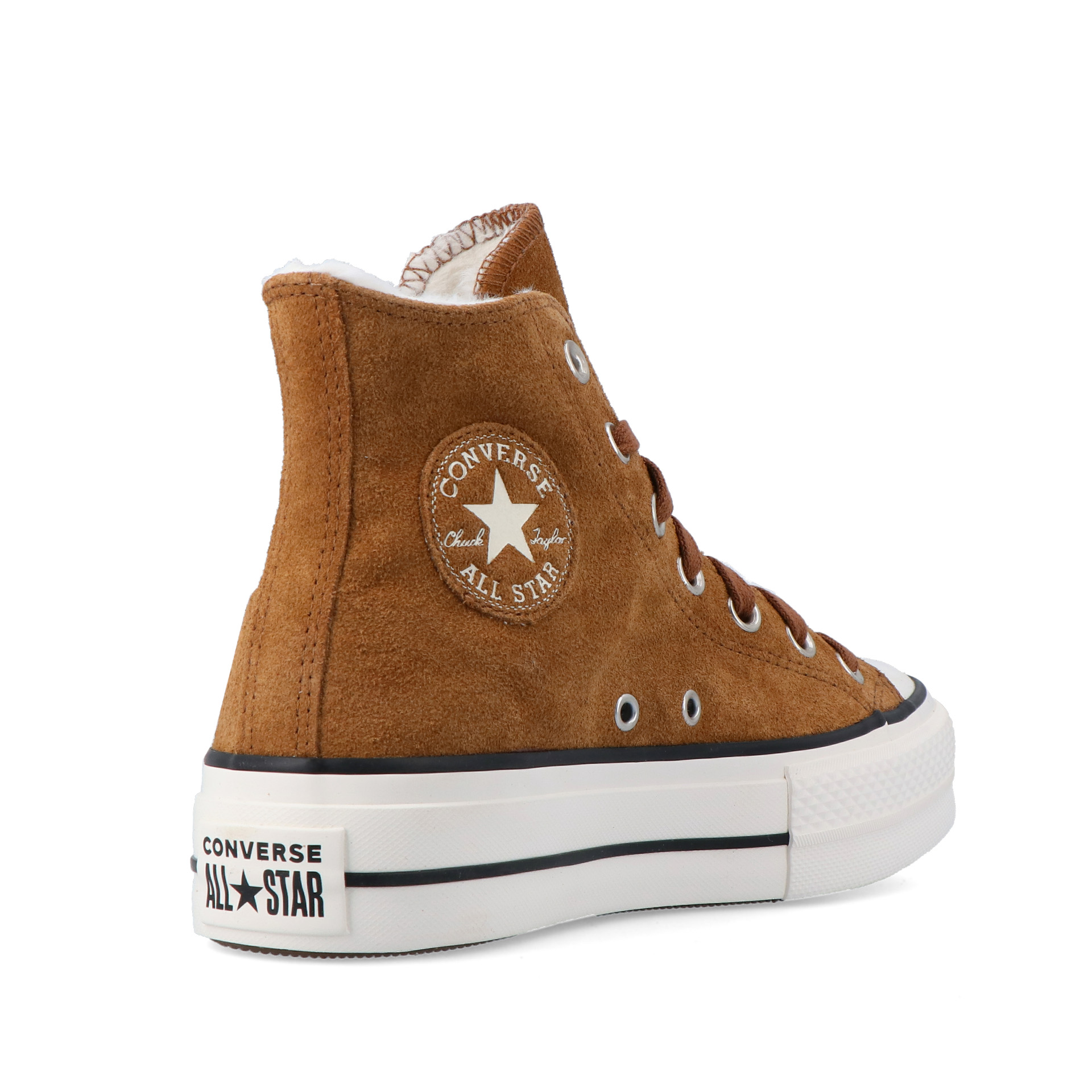 Converse Chuck Taylor All Star Lift Converse Cosy Marron Cozy Club