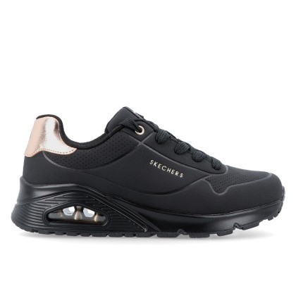 Skechers Uno Gen1  -  Shimmer Away Black Skechers Uno Gen1  -  Shimmer Away Black