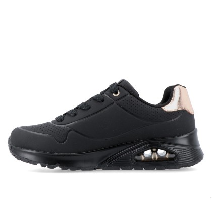 Skechers Uno Gen1  -  Shimmer Away Black Skechers Uno Gen1  -  Shimmer Away Black