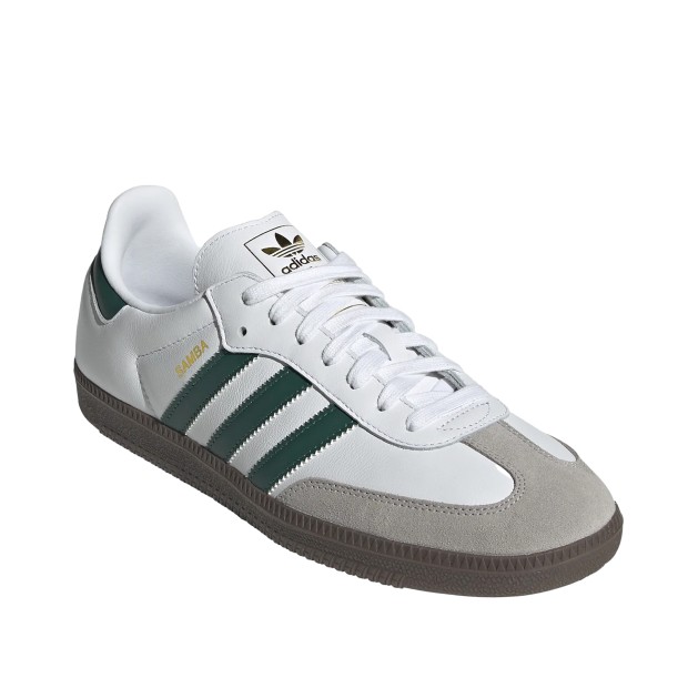 adidas Originals Samba OG Cloud White / Collegiate Green / Clear Granite