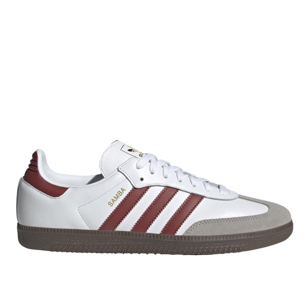 adidas Originals Samba OG Cloud White / Preloved Ruby / Clear Granite