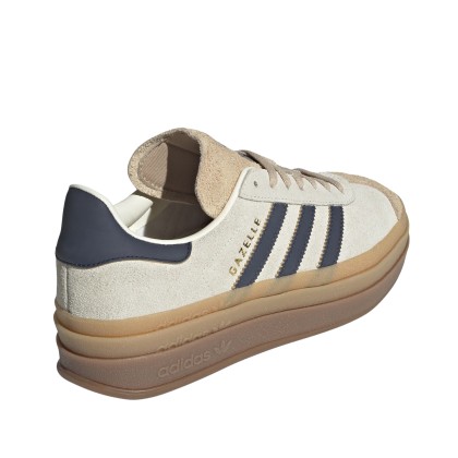 adidas Originals Gazelle Bold W Cream White / Night Indigo / Magic Beige adidas Originals Gazelle Bold W Cream White / Night Indigo / Magic Beige
