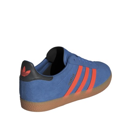 adidas Originals Gazelle J Focus Blue / Solar Orange / Core Black