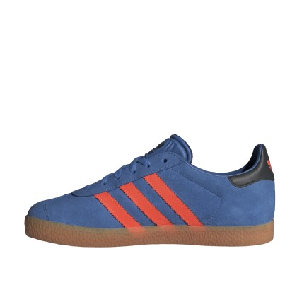 adidas Originals Gazelle J Focus Blue / Solar Orange / Core Black