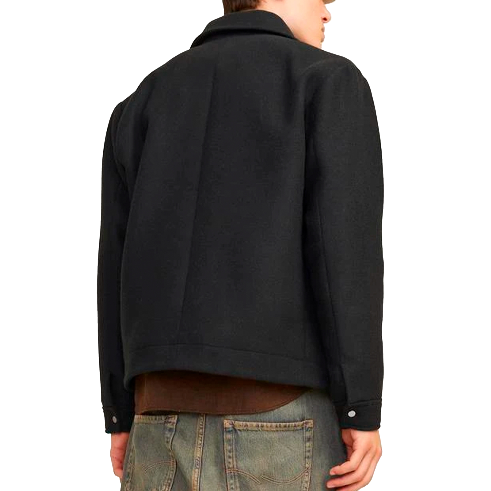 Jack & Jones  Jprccrussel Wool Blend Jacket Sn Black