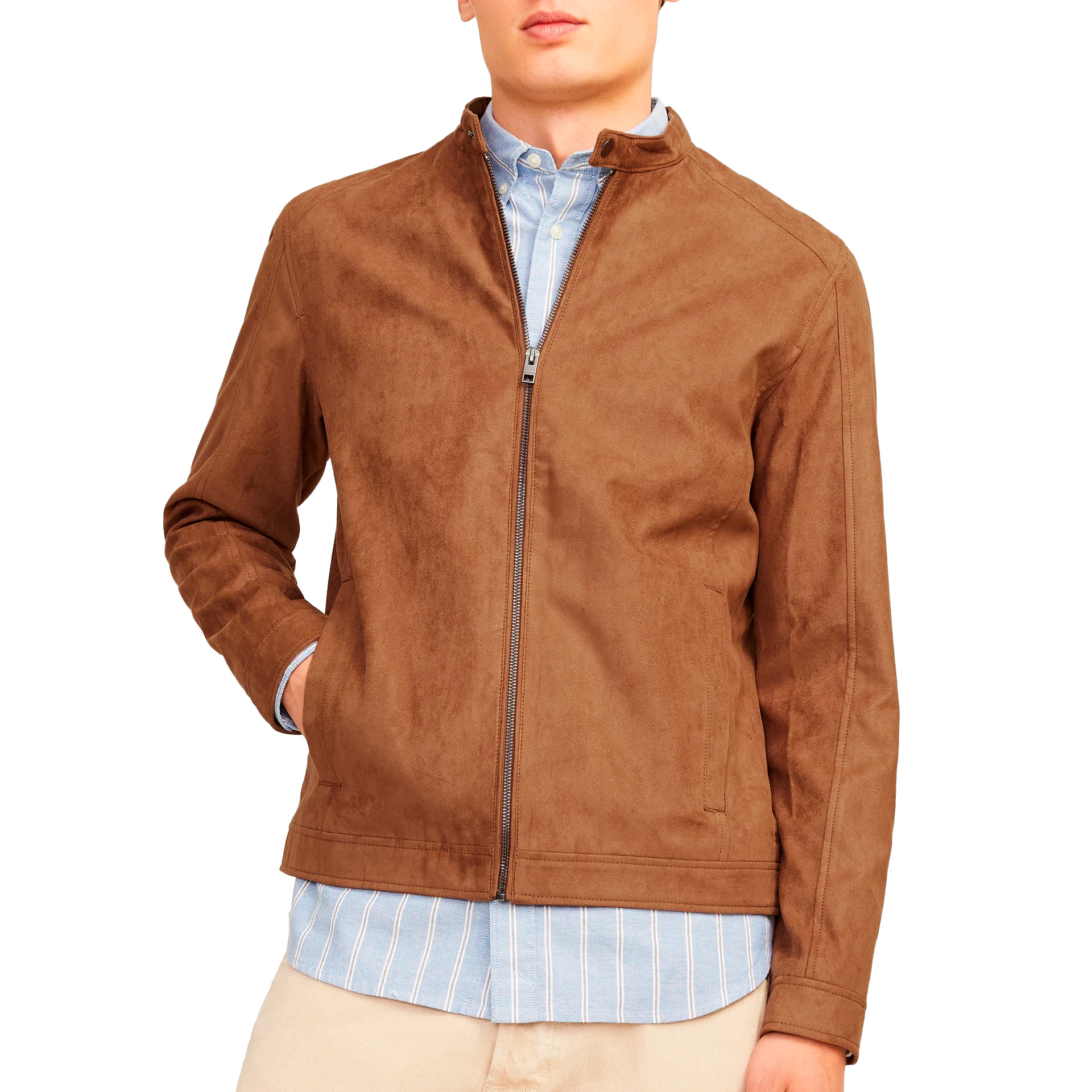 Jack & Jones Casaco Jjedylan Clean Cognac