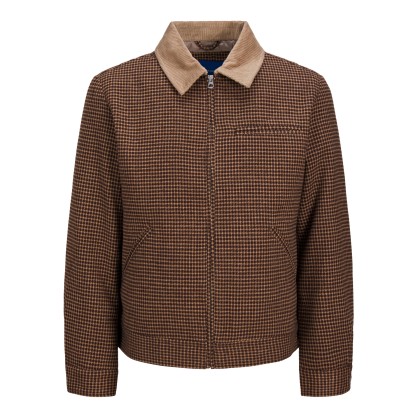 Jack & Jones  Joreaton Wool Worker Jacket Chocolatebrown