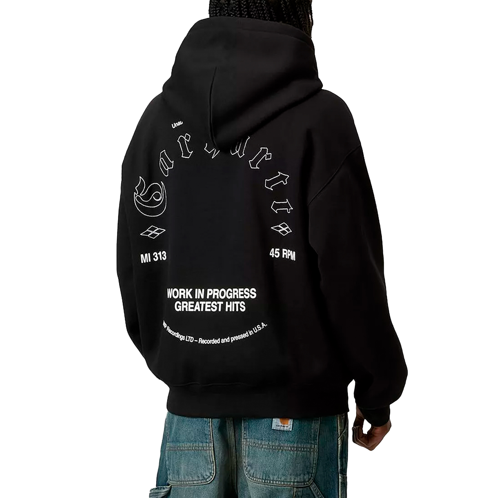 Carhartt Wip Sweat Hooded Greatest Hits Black