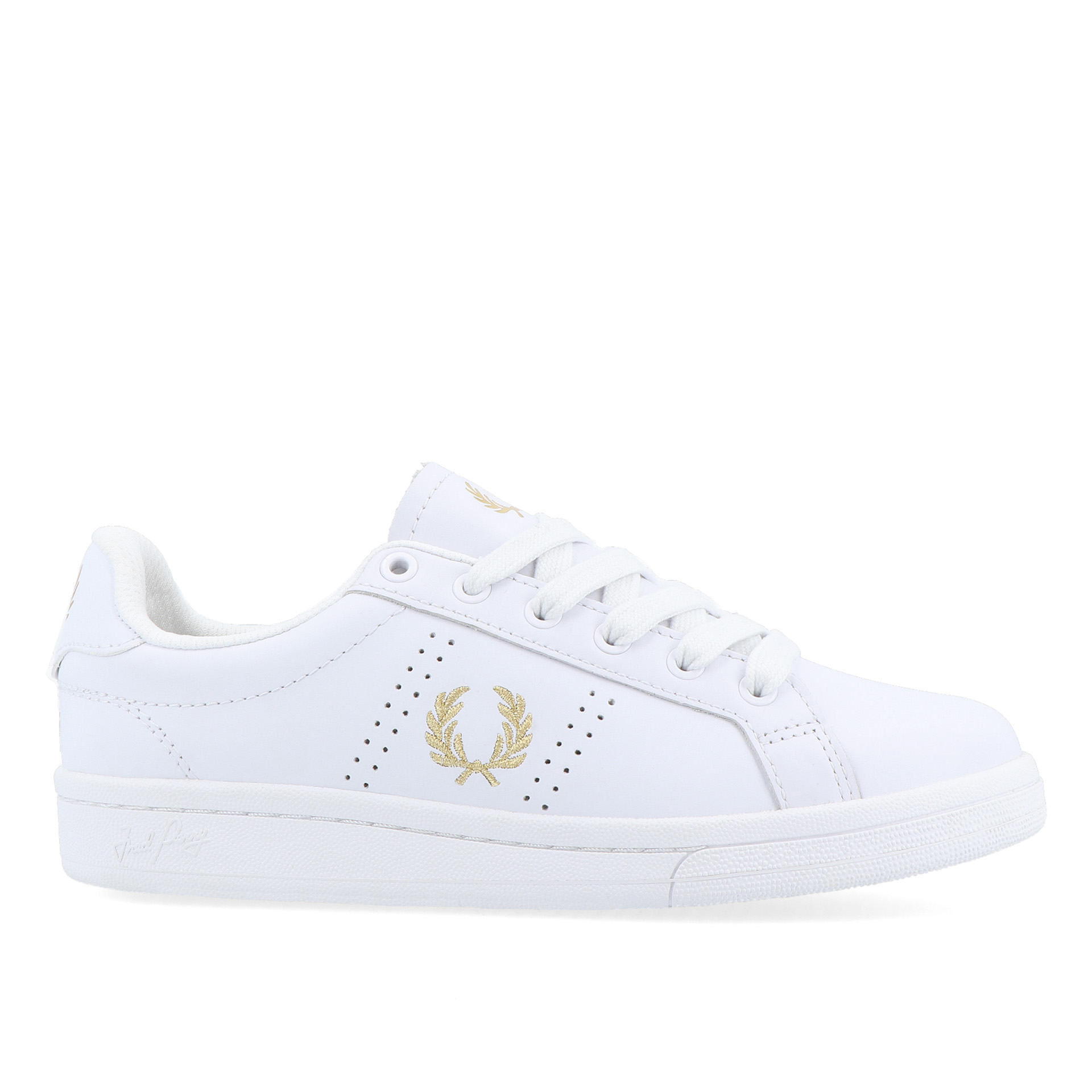 Fred Perry B6312 White M Gold