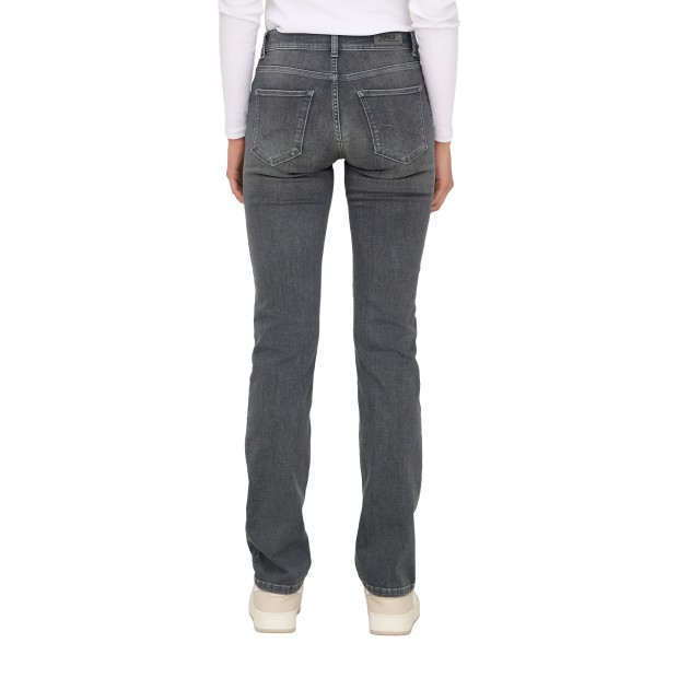 Calças Only Onlalicia Reg Strt Dnm Dot918 Medium Grey Denim