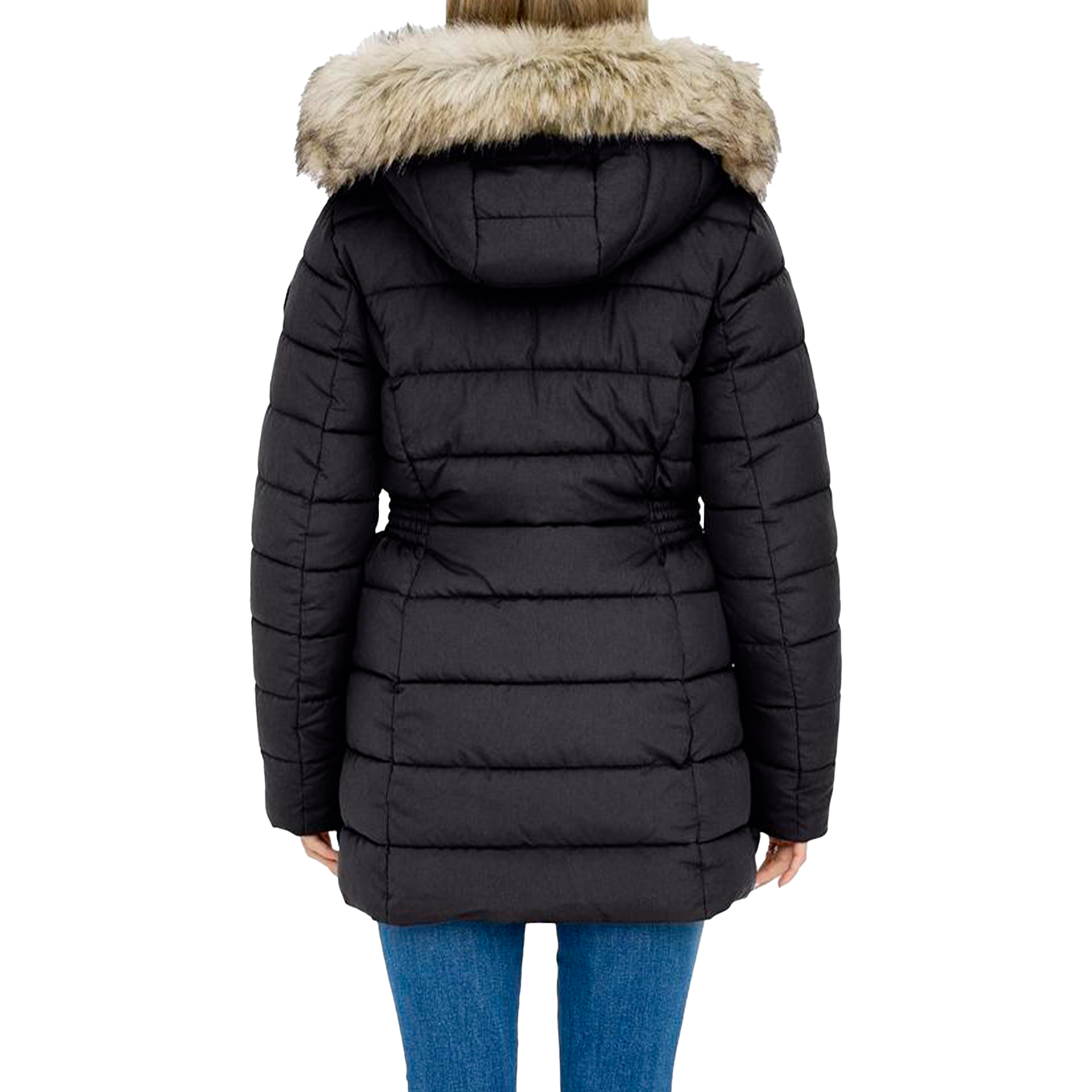 Only Onlnewluna Quilted Coat Cc Otw Phantom