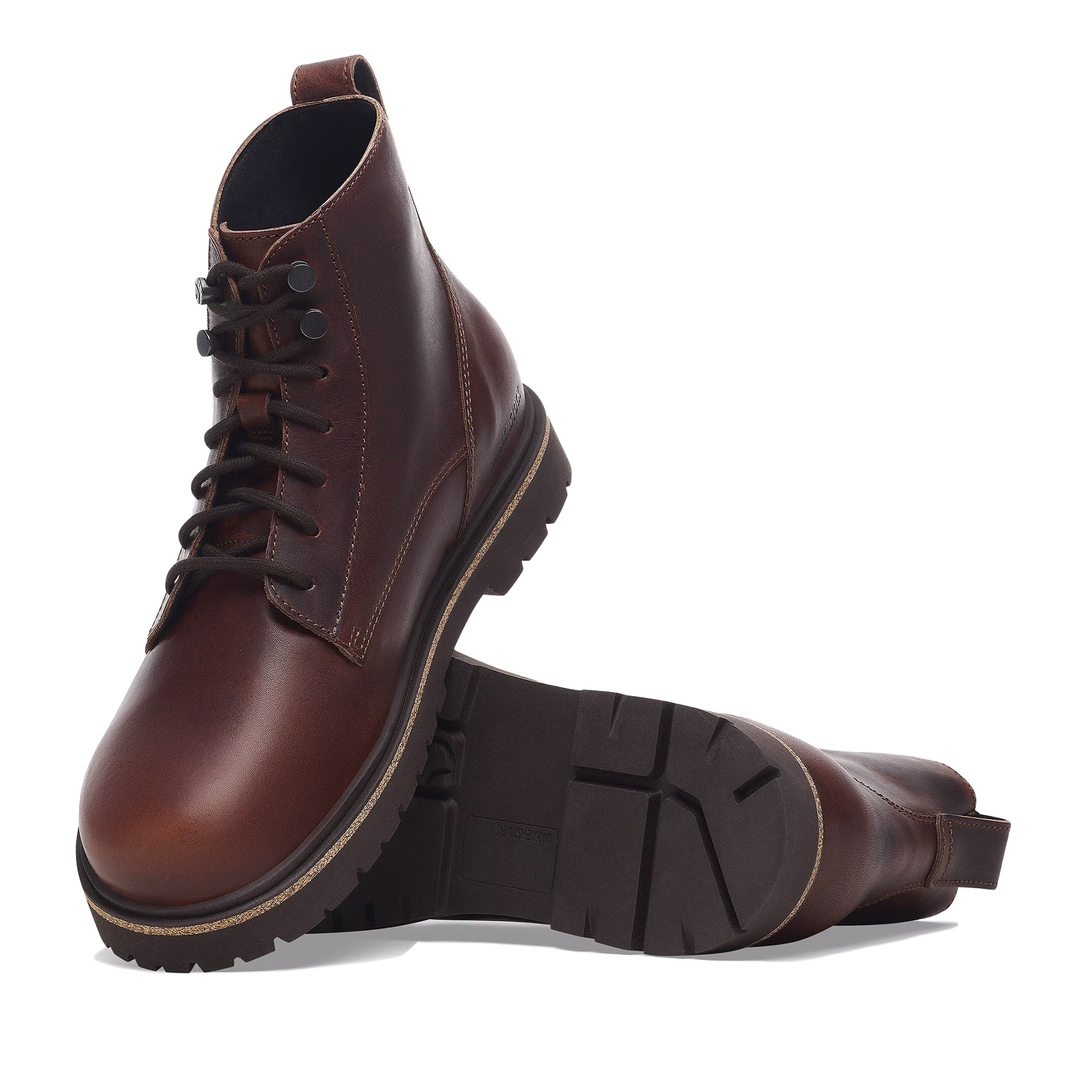 Birkenstock Highwood Lace Mid Men Natural Leather