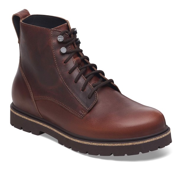 Birkenstock Highwood Lace Mid Men Natural Leather