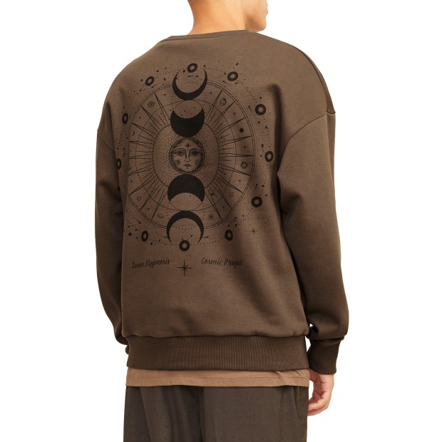 Jack & Jones Jjmystic Sweat crew Neck Canteen