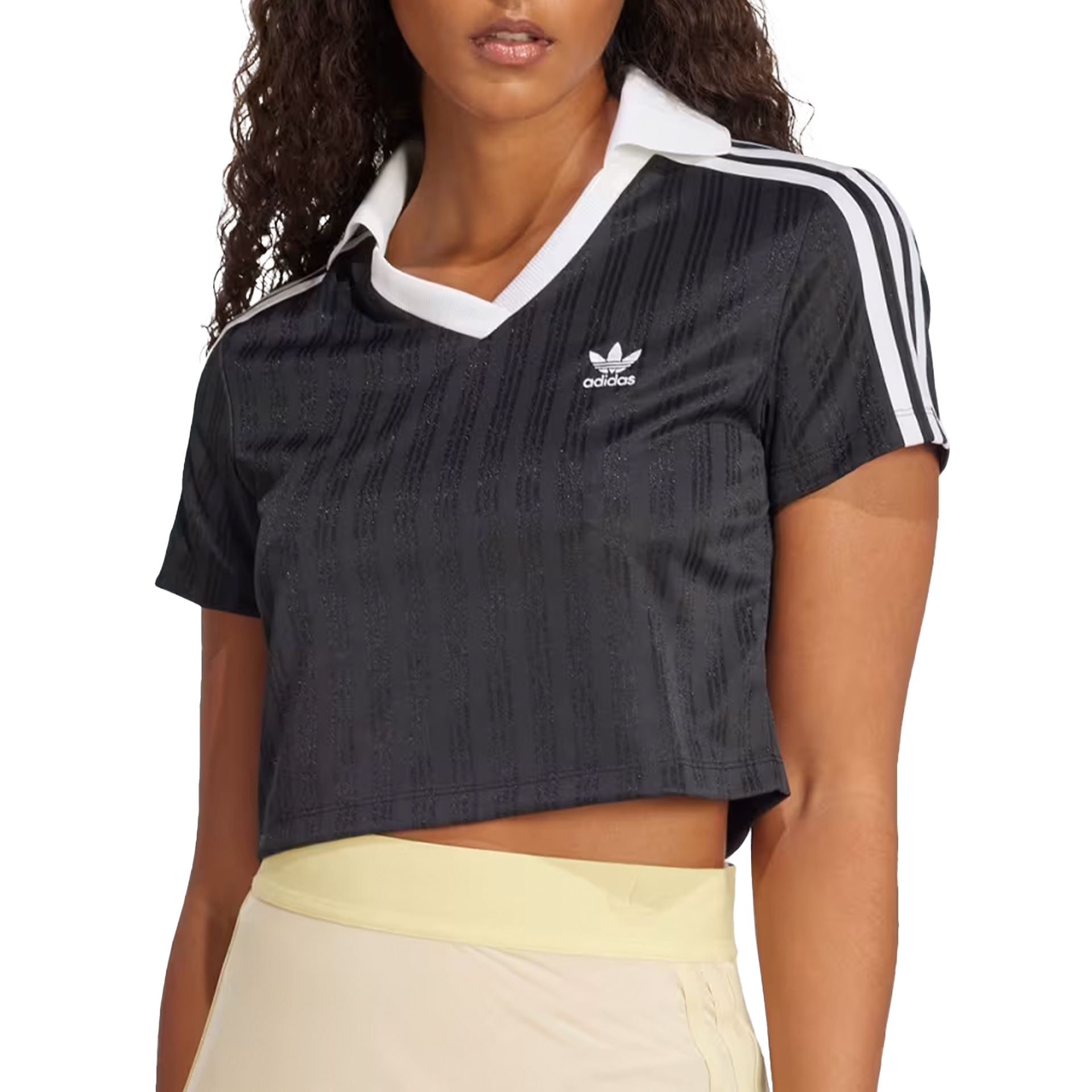adidas Originals Polo V-Neck Black