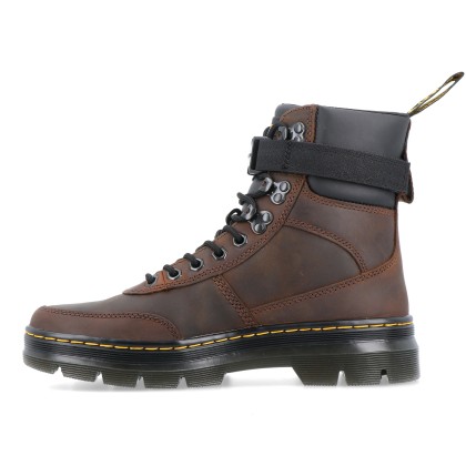 Dr. Martens Combs Tech Leather Dark Brown Crazy Horse+pu Dr. Martens Combs Tech Leather Dark Brown Crazy Horse+pu