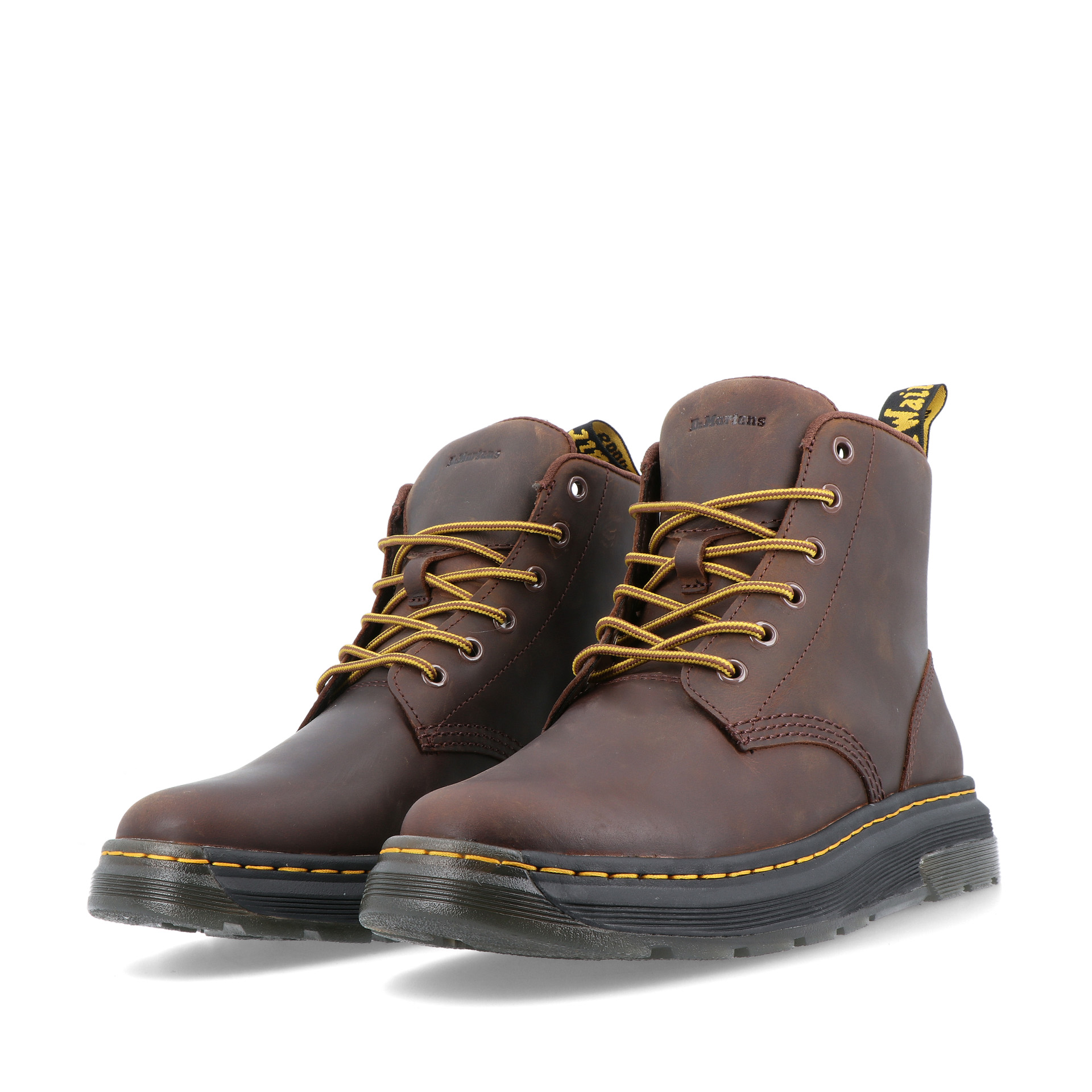Dr. Martens Crewson Chukka Dark Brown Crazy Horse