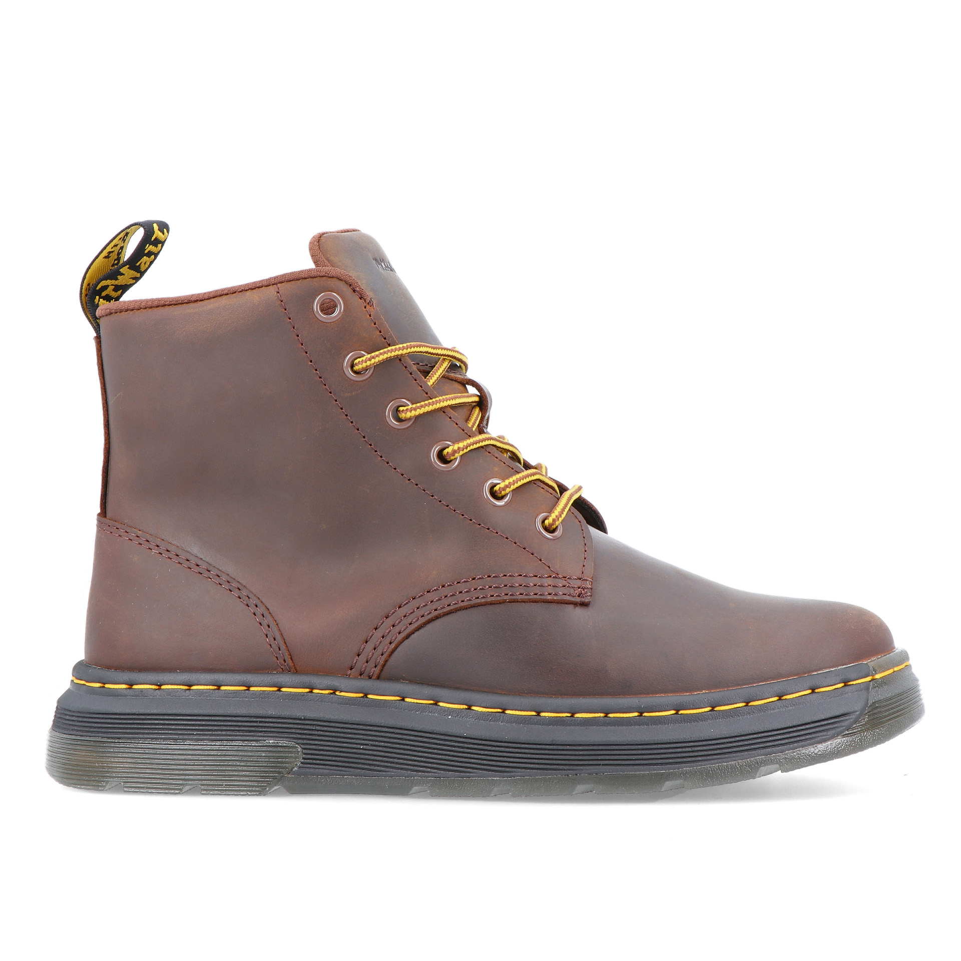Dr. Martens Crewson Chukka Dark Brown Crazy Horse