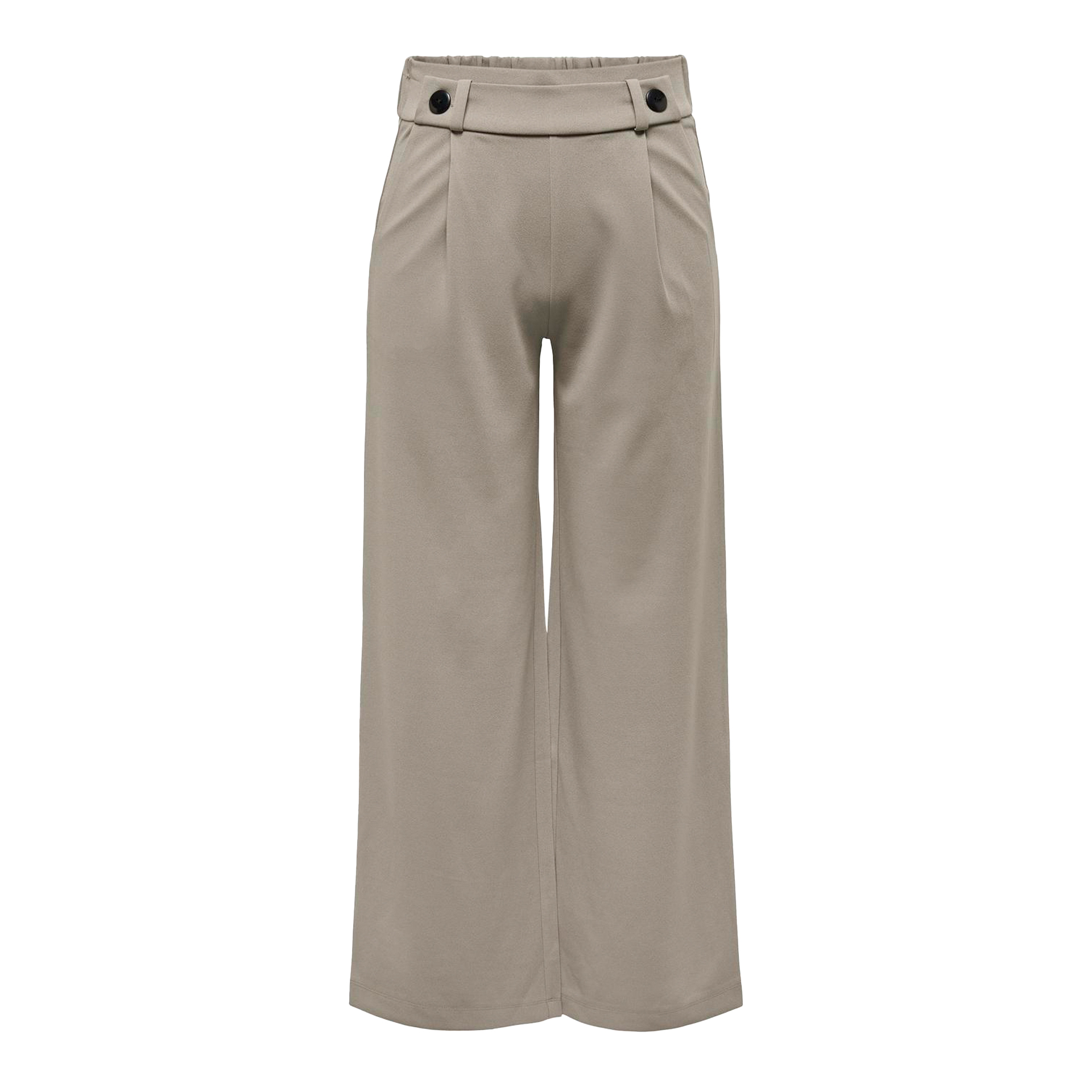 JDY Calça Geggo Life New Driftwood Black Buttons