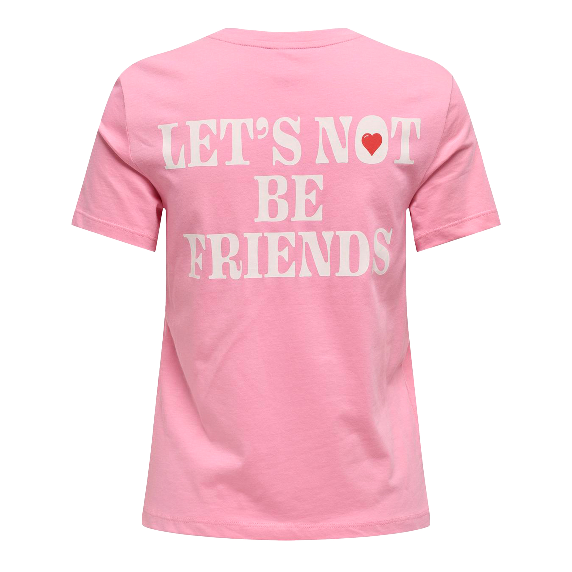 Only Onllotte Life Reg S/s Not Top Box Jrs Sachet Pink