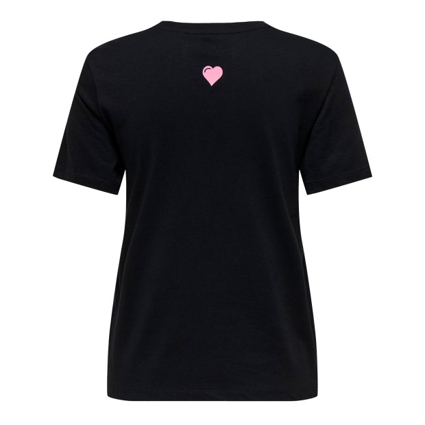 Only Onllotte Life Reg S/s Not Top Box Jrs Black