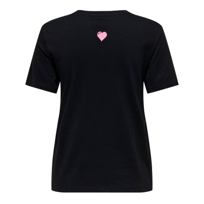 Only Onllotte Life Reg S/s Not Top Box Jrs Black Only Onllotte Life Reg S/s Not Top Box Jrs Black