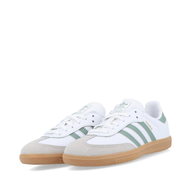 adidas Originals Samba OG C Cloud White / Silver Green / Gum