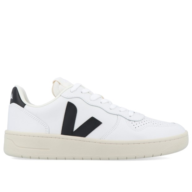 Veja V-10 Leather Extra-white_black