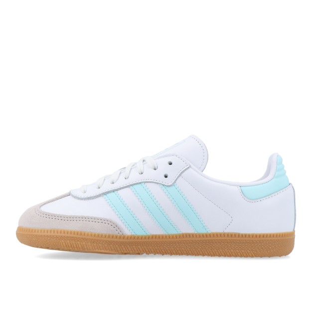 adidas Originals Samba OG J Cloud White / Semi Flash Aqua / Gum