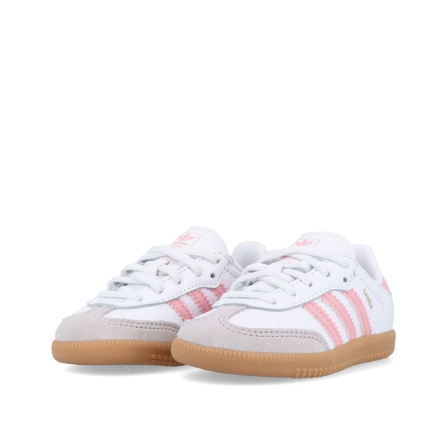 adidas Originals Samba OG El I Cloud White / Semi Pink Spark / Gum