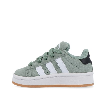 adidas Originals Campus 00S Cf El I Silver Green / Cloud White / Gum adidas Originals Campus 00S Cf El I Silver Green / Cloud White / Gum