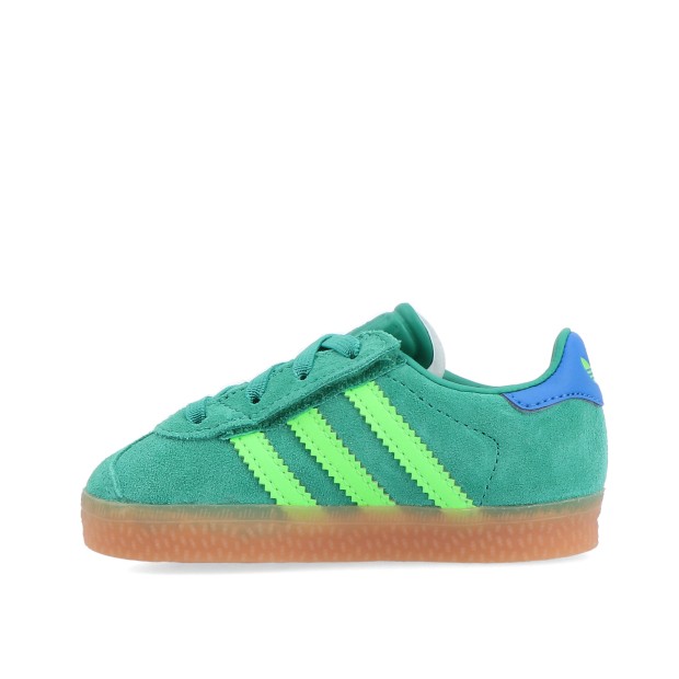 adidas Originals Gazelle Cf El I Semi Court Green / Solar Green / Blue Bird