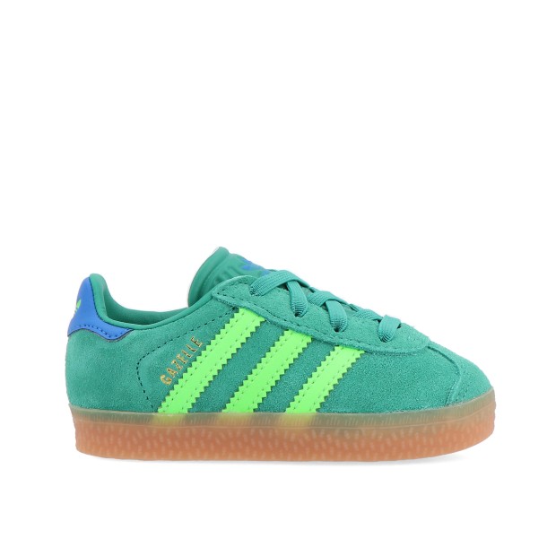 adidas Originals Gazelle Cf El I Semi Court Green / Solar Green / Blue Bird