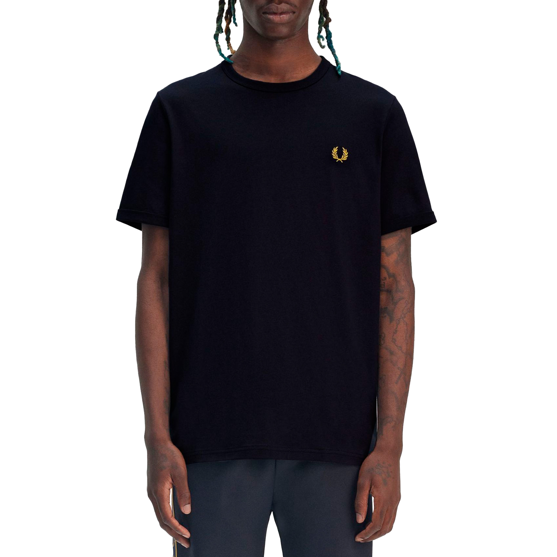 Fred Perry T-shirt Navy/honeycomb