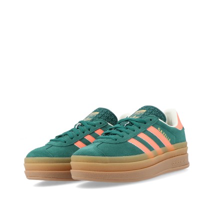 adidas Originals Gazelle Bold J Collegiate Green / Signal Coral / Cream White