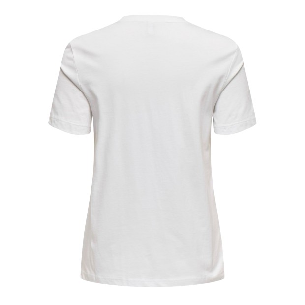 Only Onlburst Life Reg S/s Popcorn Top Csjrs
