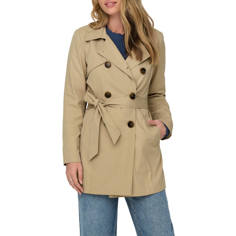 Only Onlvalerie Life Trenchcoat Otw Noos 15191821-GINGERROOT - Main Image