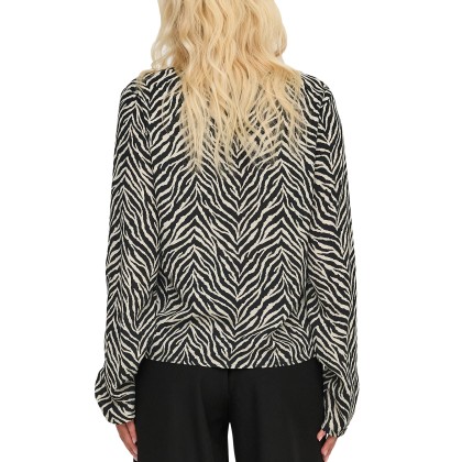 Only Onlhelen Life L/s Tie Top Ptm