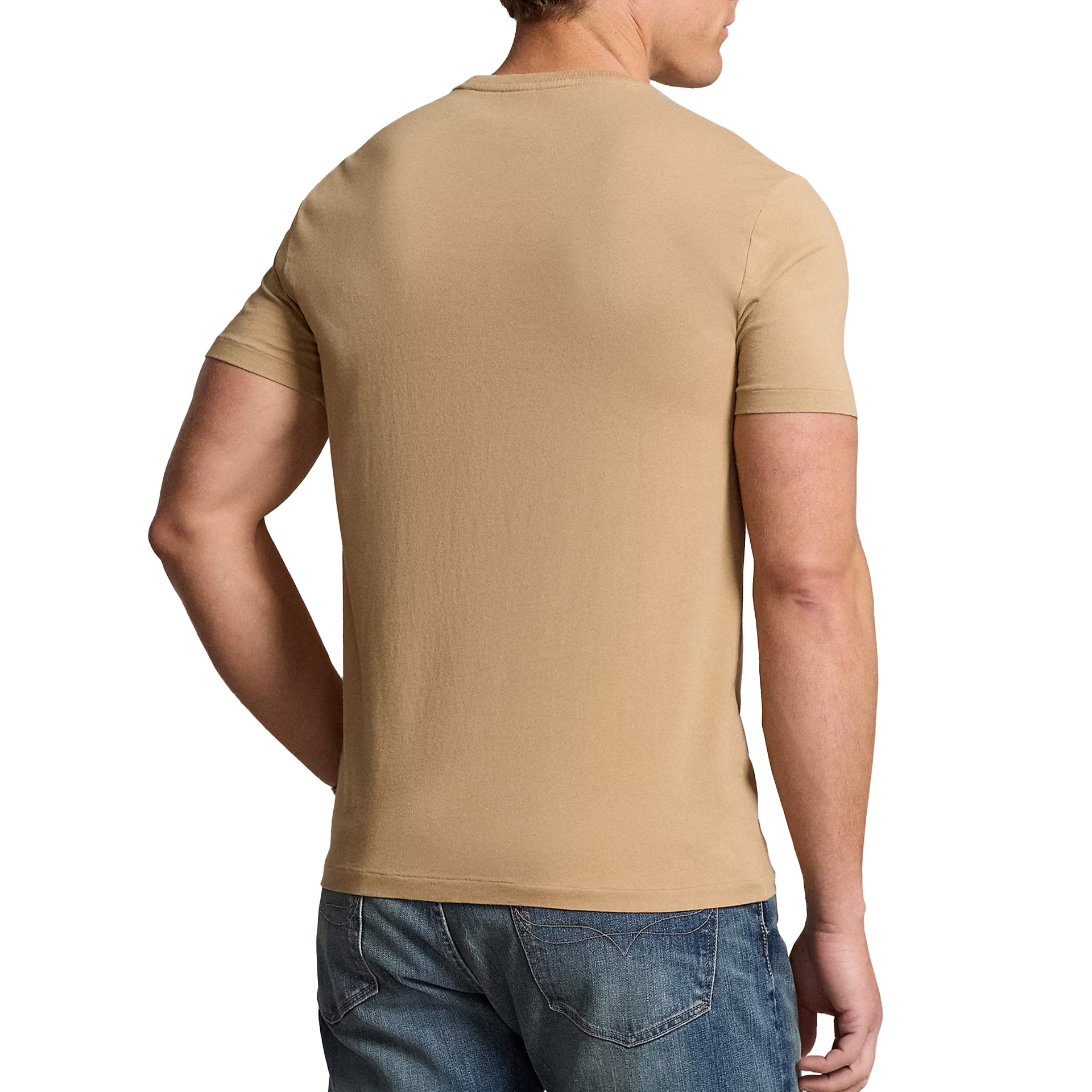 Ralph Lauren 26/1 Jersey-ssl-tsh Cafe Tan/c8176