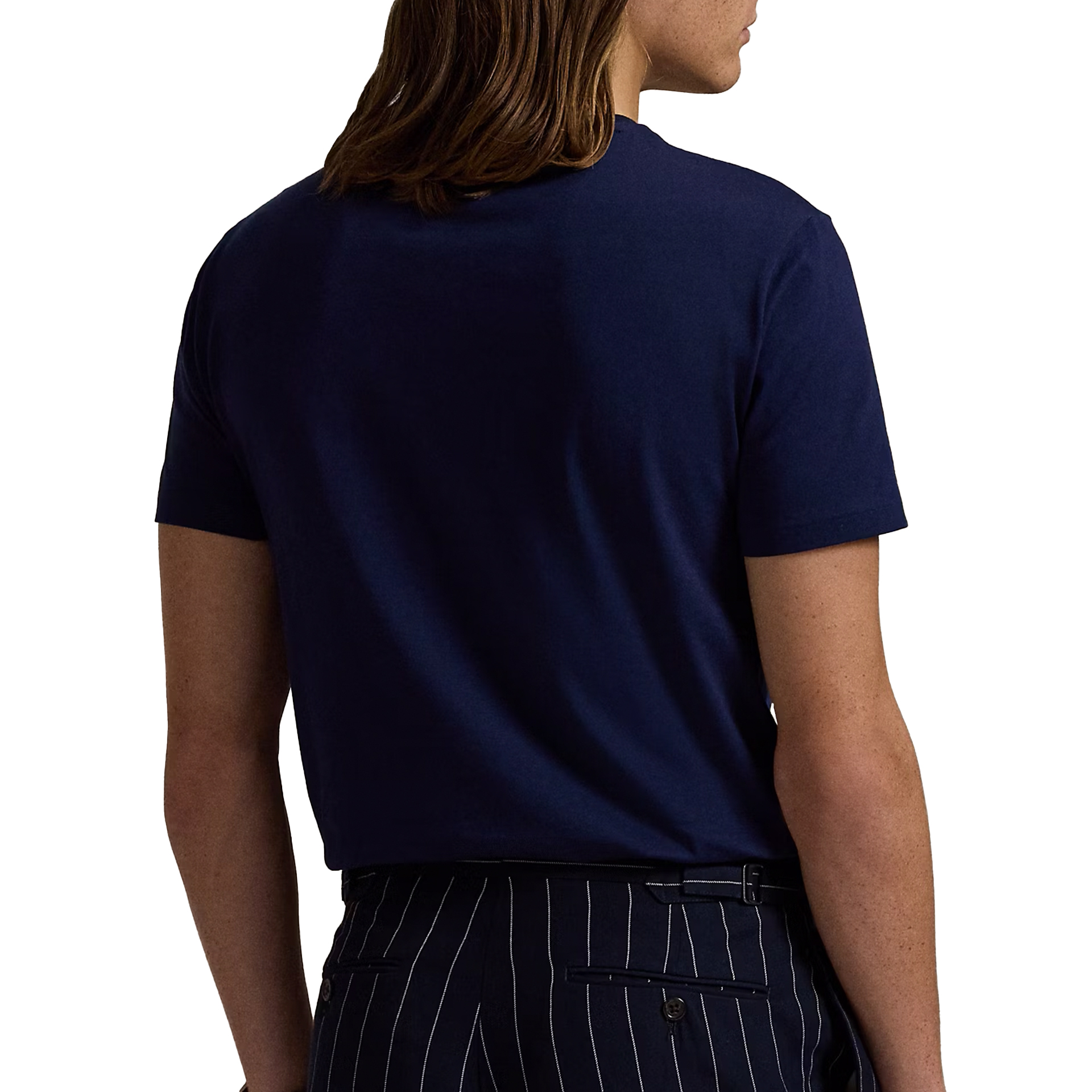 Ralph Lauren 26/1 Jersey-ssl-tsh Light Navy/c7156