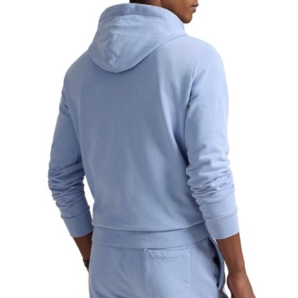 Ralph Lauren Loopback Terry-lsl-sws Chambray Blue